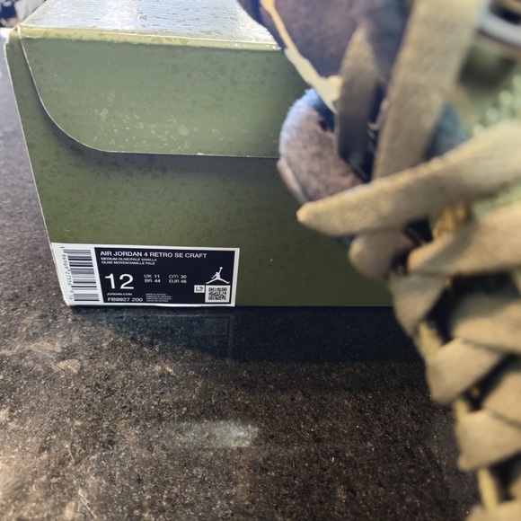 Nike Air Jordan 4 Retro SE Craft Medium Olive sz 12 main image 5